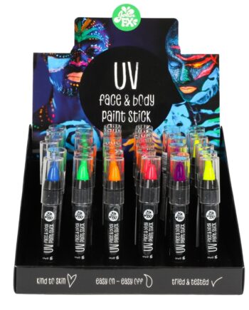 Neon Krop   Ansigts Farve Stift Blå