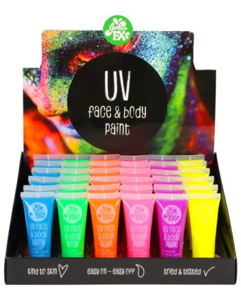 Neon Krops   Ansigtsfarve Blå