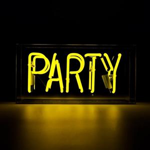 Neon Party Bar Led Skilt Gul