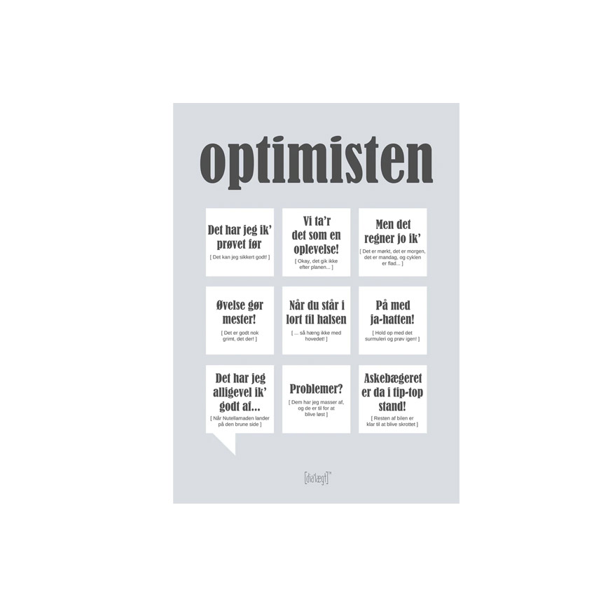 Optimisten Dialægt Kort