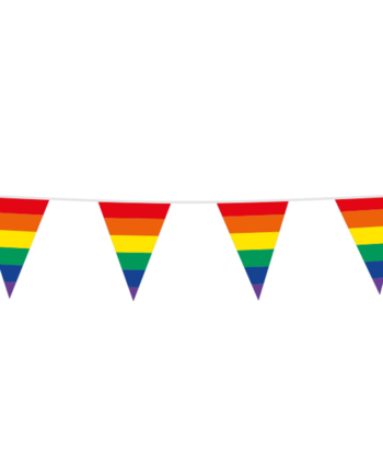 Regnbue Vimpel Banner 10m