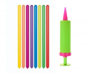 Sæt Balloner Ampquotmodel 25cm Med Pumpe