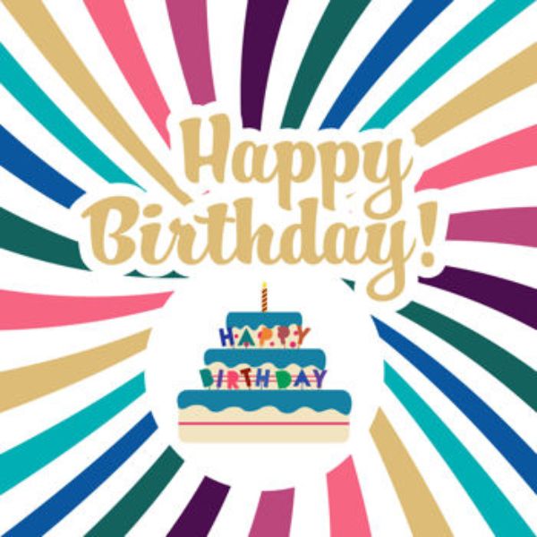 Serviet Happy Birthday Lags Stk