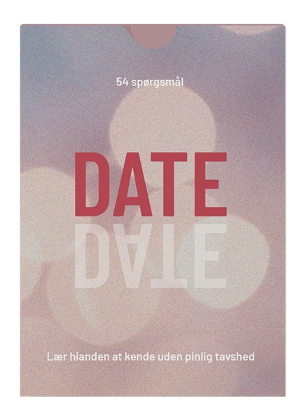 Snak Dansk Date Conversation Party Game