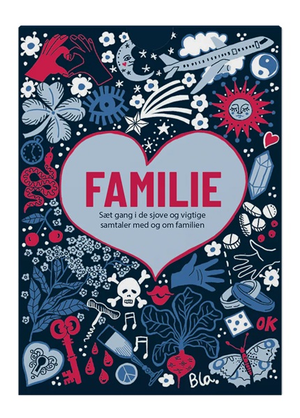 Snak Dansk Familie Conversation Party Game