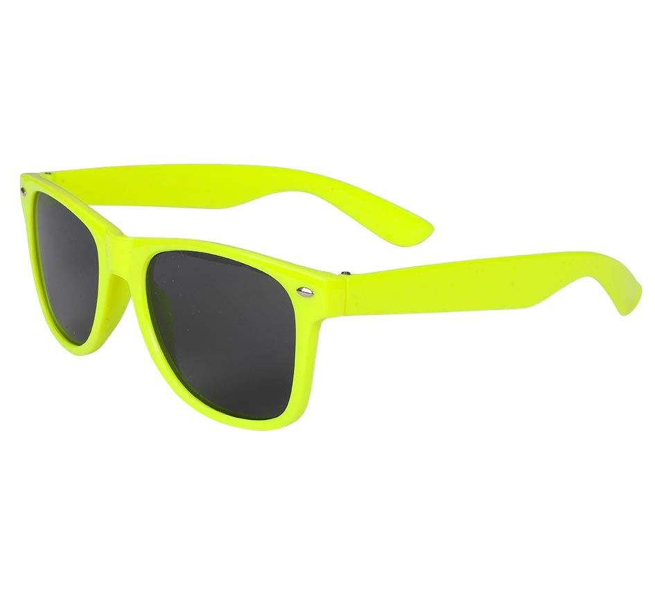 Solbrille Neon Gul