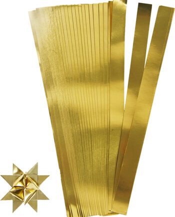 Stjernestrimler Guld 100 Strimler