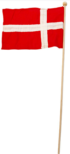 Stof Flag Træpind Scanseason