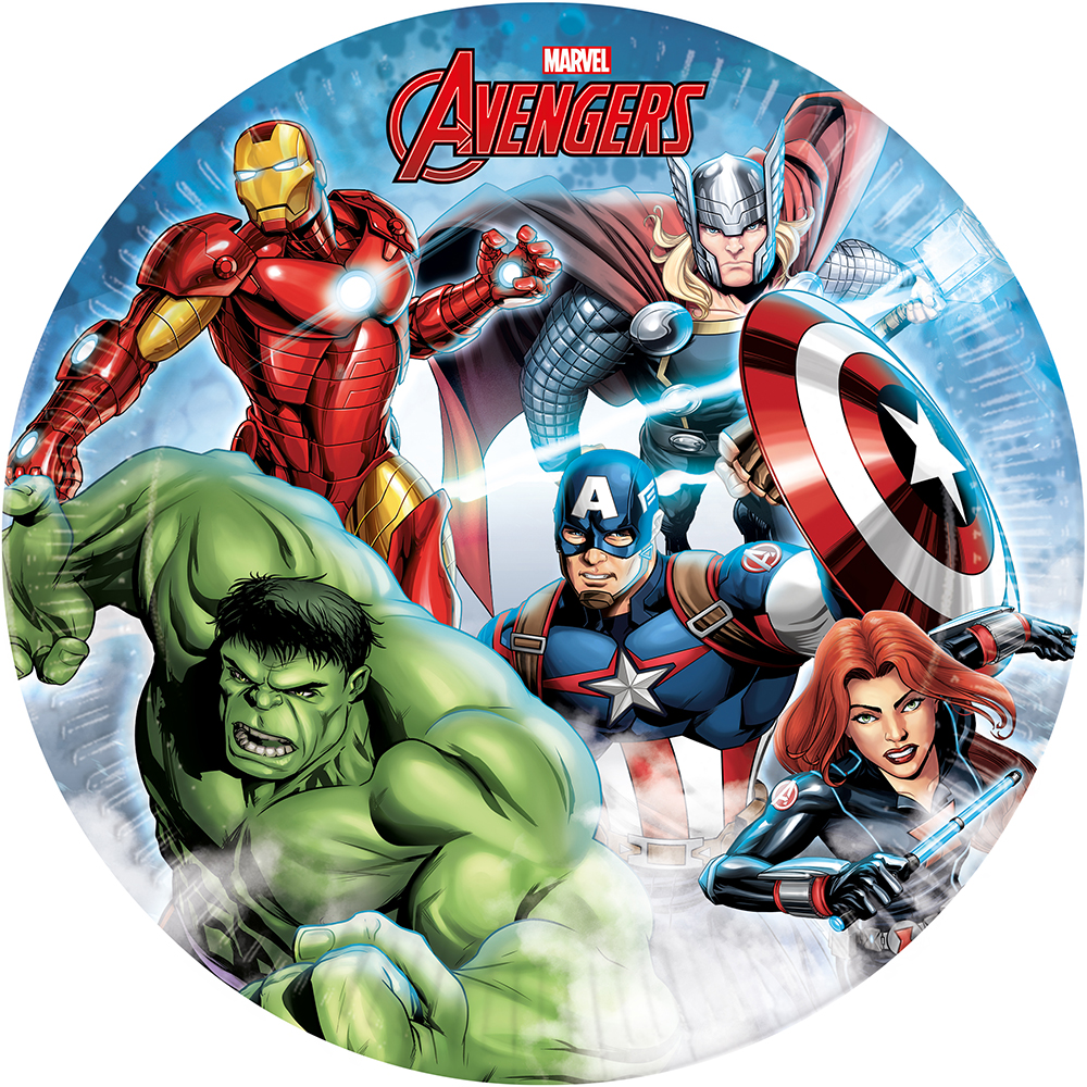 The Avengers Paptallerkener