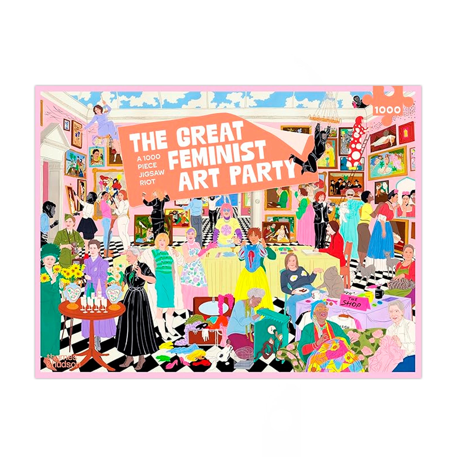 The Great Feminist Art Party 1000 Piece Jigsaw Riot
