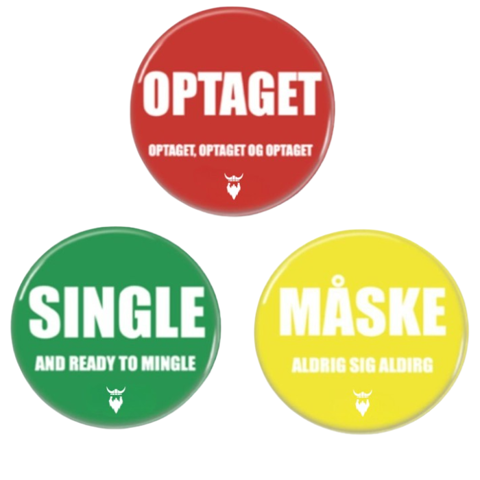 Trafiklys Fest Badges 30x