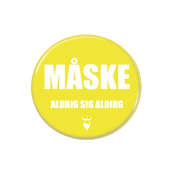 Trafiklys Fest Måske Badges Gul 10x