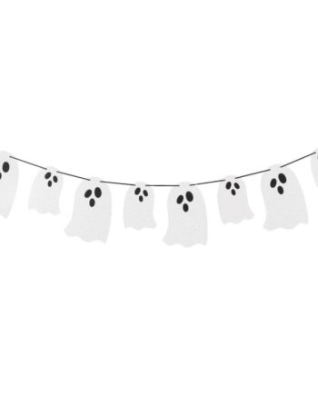 Uhyggelig Halloween Pynt Dekoration Med Store Små Spøgelser
