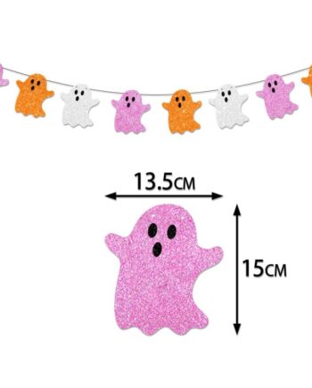 Uhyggelig Halloween Pynt Spøgelser Flere Farver