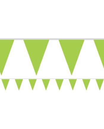 Vimpel Banner Limegrønt