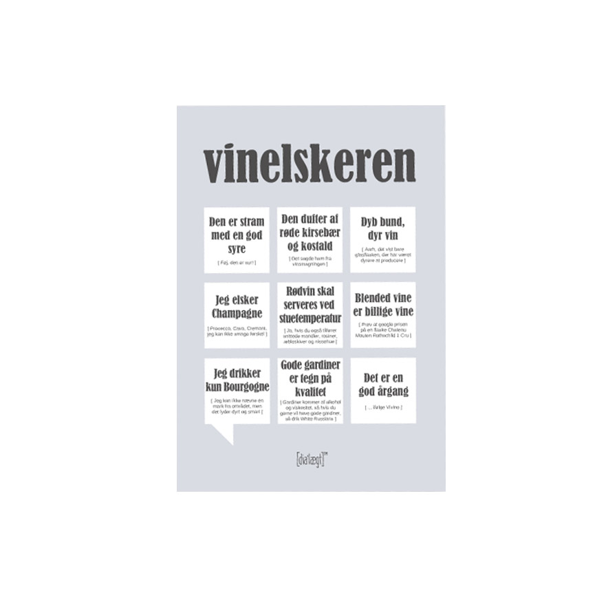 Vin Elskeren Citatplakat Kort