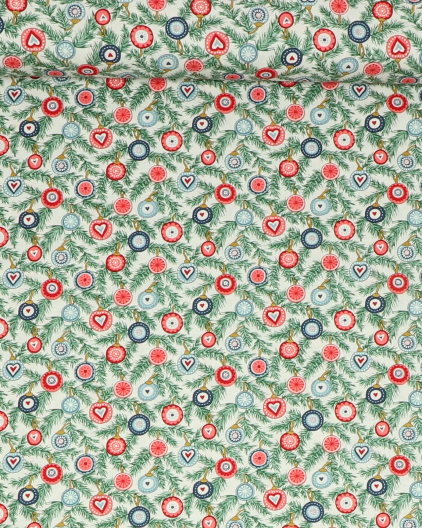 Woodland Christmas Pynt Grangrene Liberty 100 Bomuld