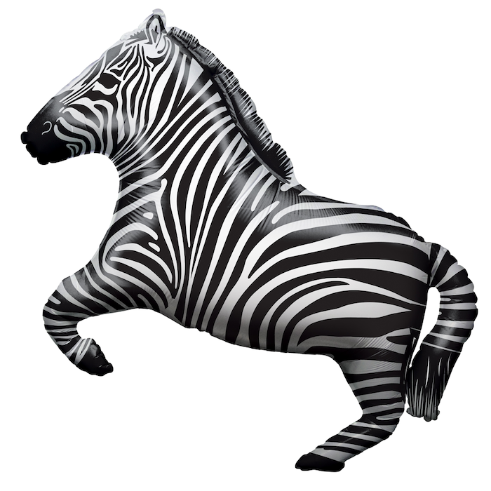 Zebra Folieballon