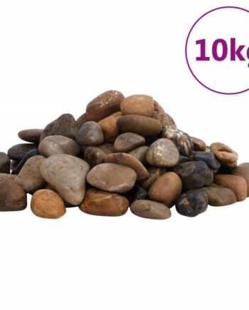 Akvariesten Polerede Småsten Flerfarvet
