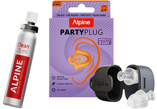 Alpine Party Plug 2025 ørepropper Alpine Clean Bundle