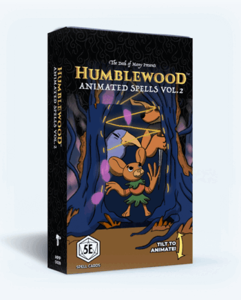 Amp Tilbehør 3rd Party Humblewood: Animated Spells Volume The Deck Many