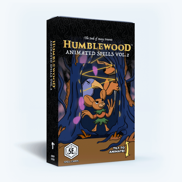 Amp Tilbehør 3rd Party Humblewood: Animated Spells Volume The Deck Many