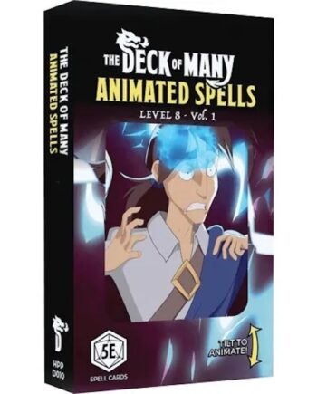 Amp Tilbehør 3rd Party The Deck Many Animated Spells: Level Volume Dungeons And Dragons 5th Edition