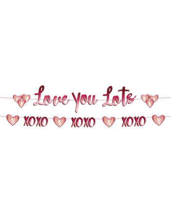 Ampquotlove You Lotsampquot Hjerte Guirlande 150
