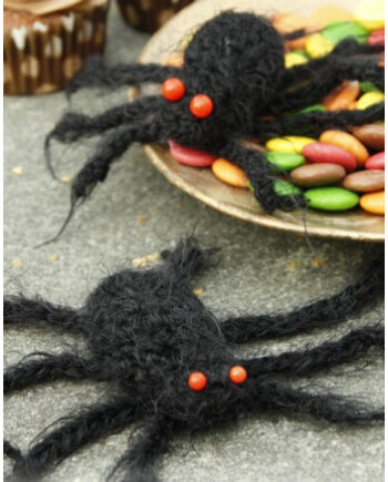 Aragog Drops Design Halloween Pynt Hækleopskrift