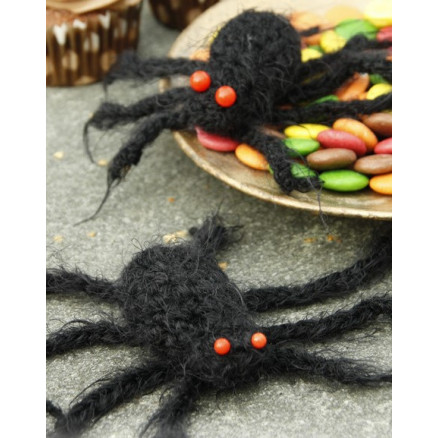 Aragog Drops Design Halloween Pynt Hækleopskrift