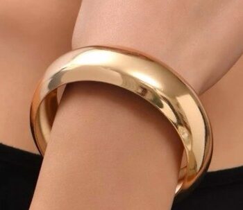 Armring Cuff Rund Guld