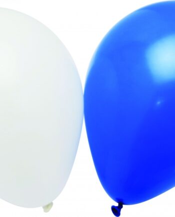 Ballon Blå Hvid Stk Scanseason