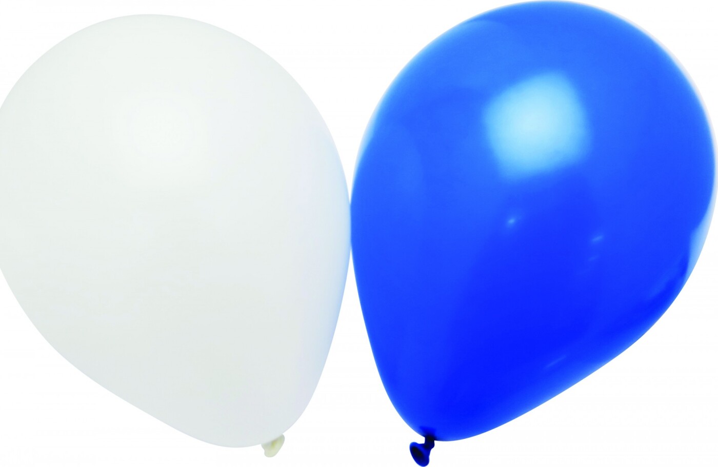 Ballon Blå Hvid Stk Scanseason