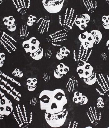 Bandana Med Skelethoveder