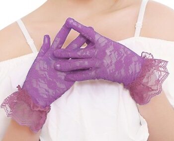 Blonde Handsker Lilla