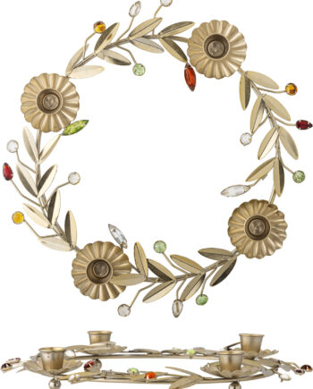Bloomingville Shankar Adventsstage Guld Farve Jern