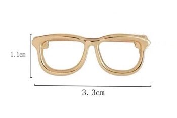 Broche Den Gyldne Brille Hylst Til Optikeren