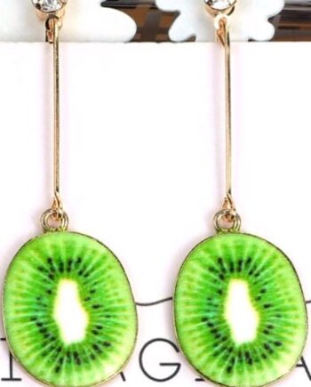 Clips øreringe Hængeøreringe Kiwi