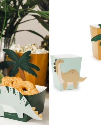 Dinosaur Party Snackbeholdere Stk Mix