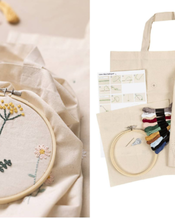 Diy Blomster Broderi Startkit Muleposer