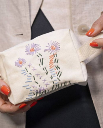 Diy Kit Broderi Kosmetikpung