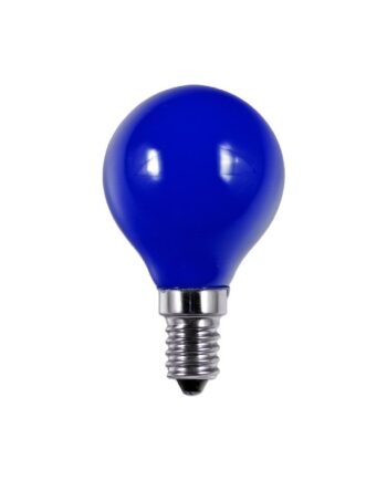 E14 Led Kronepære G45 Blå Party Colour Premium