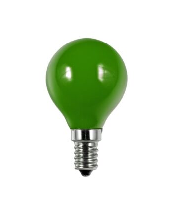 E14 Led Kronepære G45 Grøn Party Colour Premium
