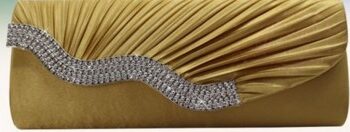 Fest Clutch Cocktailtaske Lillian Guld
