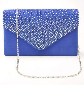 Fest Clutch Merion Blå Diamant