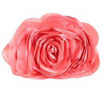 Fest Clutch Rosaly Koral Rose Sød Fest Taske Satin