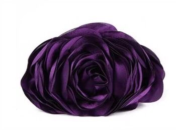 Fest Clutch Rosaly Lilla Rose Sød Fest Taske Satin