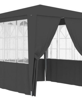 Festtelt Med Sidevægge Antracitgrå