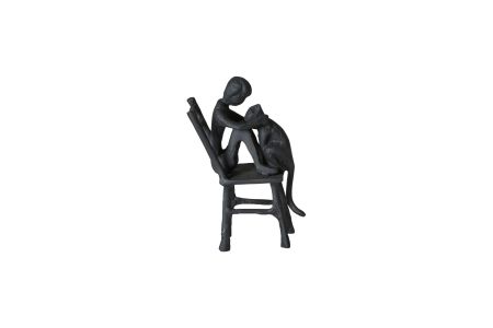 Figur Dreng Med Kat