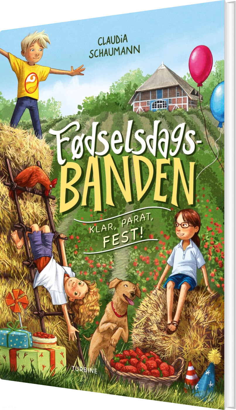 Fødselsdagsbanden Klar Parat Fest Claudia Schaumann Bog Turbine